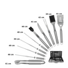 Kit De Utensilios Parrillero De Acero Inoxidable