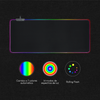 Mousepad Gamer Rgb Led Alfombrilla Mouse Tapete Usb
