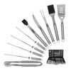 Kit De Utensilios Parrillero De Acero Inoxidable