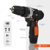 Kit De Herramientas con Taladro Inalámbrico Recargable