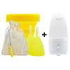 Kit Copa Menstrual Certificada + Esterilizador Eléctrico