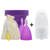 Kit Copa Menstrual Certificada + Esterilizador Eléctrico