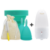 Kit Copa Menstrual Certificada + Esterilizador Eléctrico