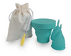 Copa Menstrual Certificada + Bolsita De Tela + Esterilizador