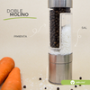 Molinillo De Cocina 2 en 1 para Sal y Pimienta Ningbo W-201 Premium
