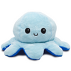 Peluche Pulpo Reversible Feliz - Enojado