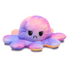 Peluche Pulpo Reversible Feliz - Enojado