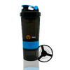 Vaso Shaker Mezclador para Proteína con Agitador y Pastillero 500ml