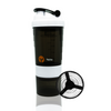 Vaso Shaker Mezclador para Proteína con Agitador y Pastillero 500ml