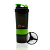 Vaso Shaker Mezclador para Proteína con Agitador y Pastillero 500ml