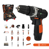 Kit De Herramientas con Taladro Inalámbrico Recargable
